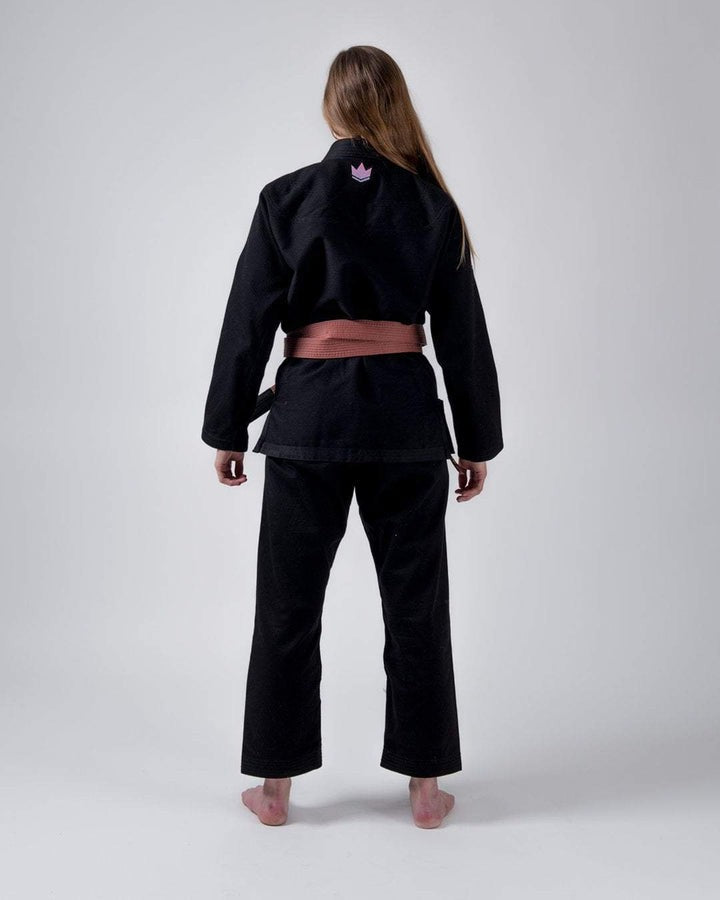 KiNGZ Kimono/Gi BJJ Damskie Empowered Czarne