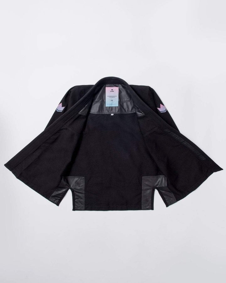 KiNGZ Kimono/Gi BJJ Damskie Empowered Czarne