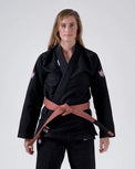 KiNGZ Kimono/Gi BJJ Damskie Empowered Czarne
