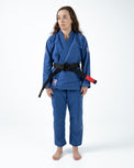KiNGZ Kimono/Gi BJJ Damskie The One Lavenda z białym pasem w komplecie