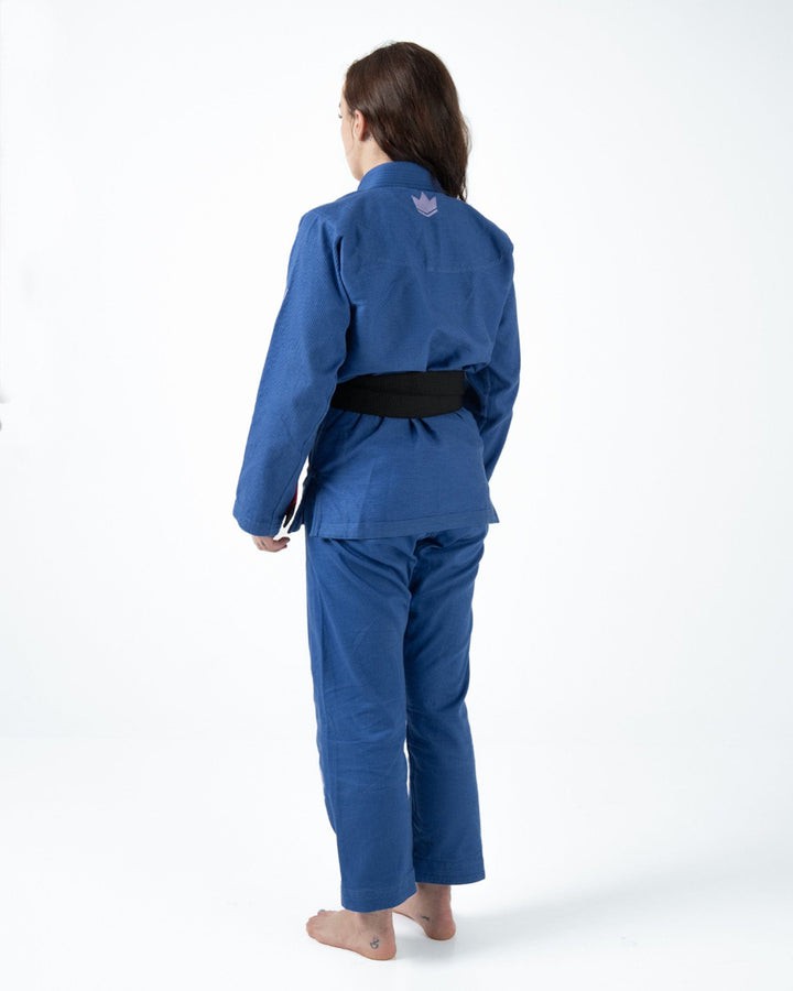 KiNGZ Kimono/Gi BJJ Damskie The One Lavenda z białym pasem w komplecie