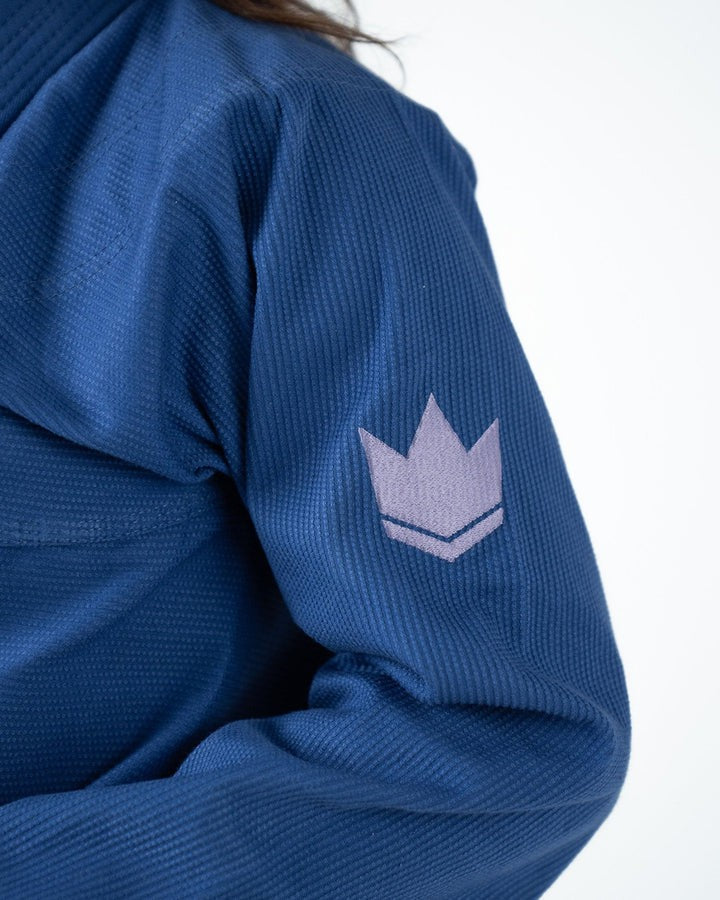 KiNGZ Kimono/Gi BJJ Damskie The One Lavenda z białym pasem w komplecie