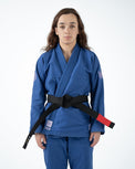 KiNGZ Kimono/Gi BJJ Damskie The One Lavenda z białym pasem w komplecie