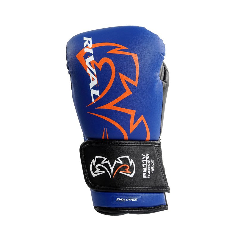 Rival Rękawice bokserskie sparingowe RS11V Evolution Niebieskie