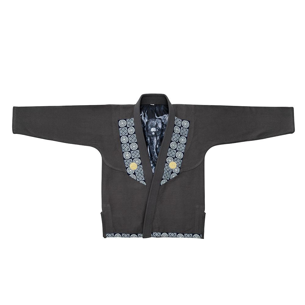 Fairtex Kimono/Gi Premium do BJJ Męskie MOHOM Szare