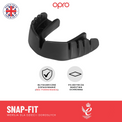 Opro Ochraniacz Na Zęby Dla Dzieci Snap Fit Clear