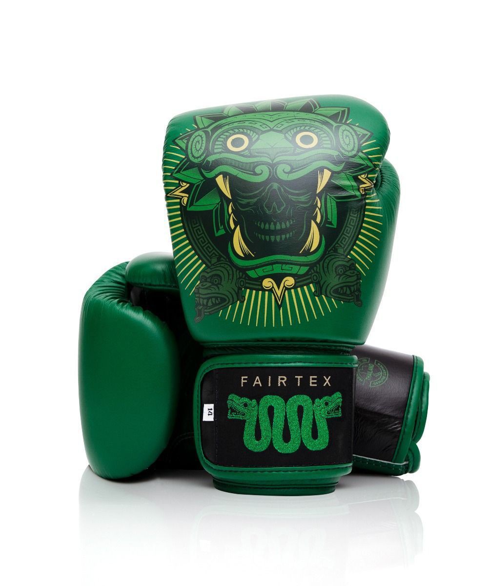 Fairtex Rękawice Bokserskie ze skóry naturalnej Resurrection X Tom Atencio