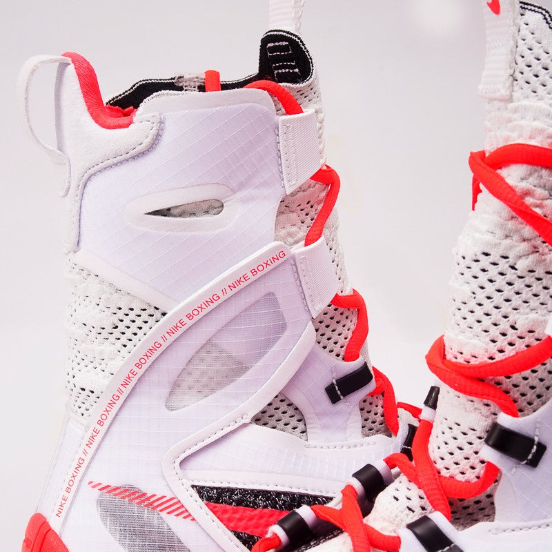 Nike Buty Bokserskie HyperKO 2 Białe/Czerwone/Czarne