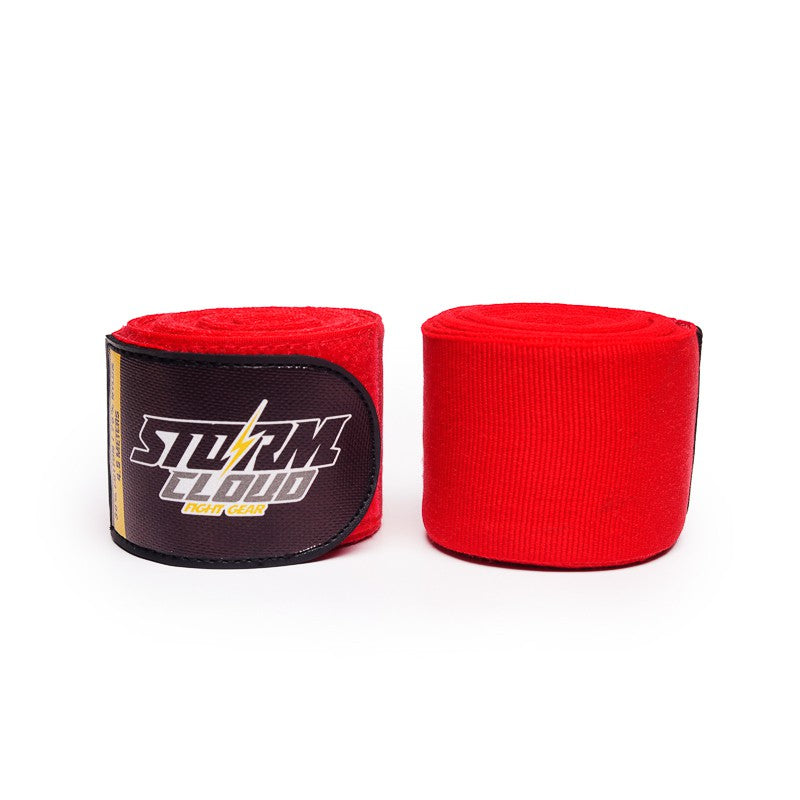 StormCloud Owijki bokserskie HWX-R PREMIUM Czerwone 4,5m