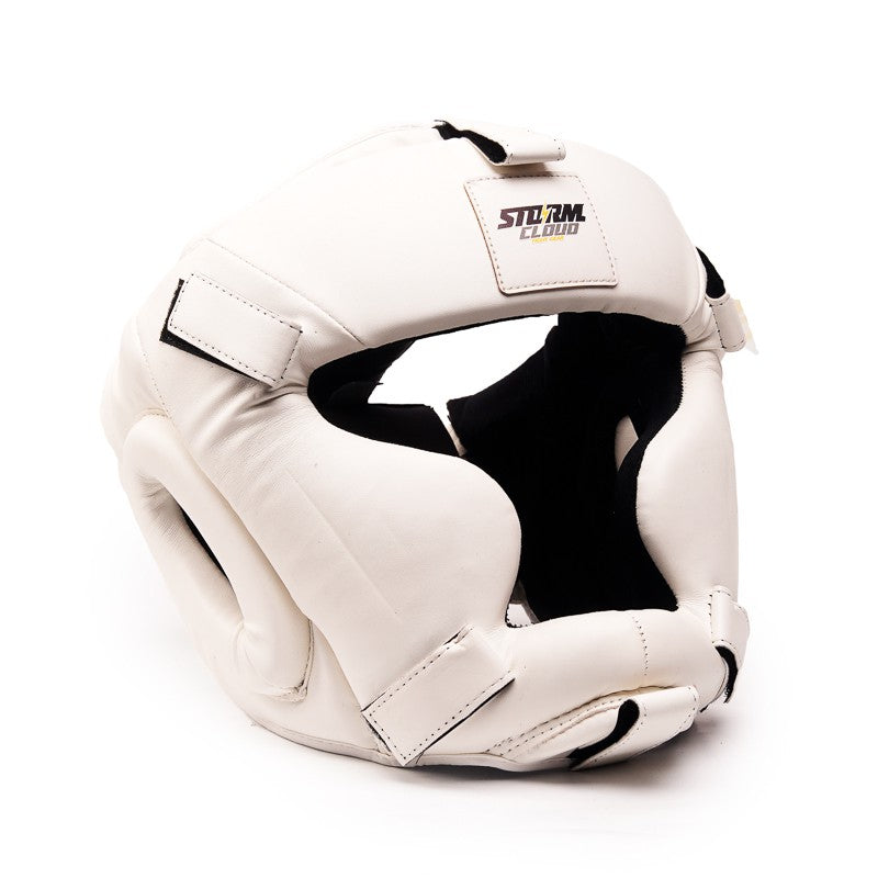 StormCloud Kask Bokserski HG1 z kratką Biały