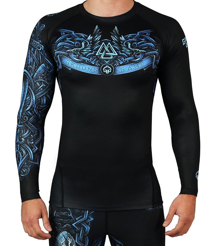 Ground Game Rashguard Męski długi rękaw Viking