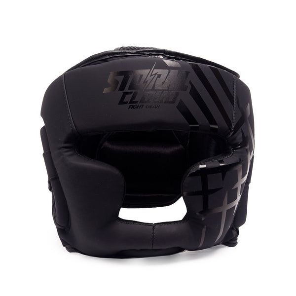 StormCloud Kask Bokserski Lynx Czarno-Czarny