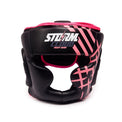 StormCloud Kask Bokserski Lynx Czarno-Różowy