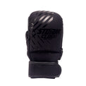 StormCloud Rękawice do MMA Lynx Sparingowe Czarno-Czarne 7oz