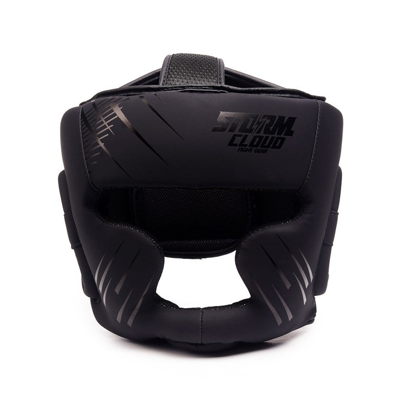 StormCloud Kask Bokserski StarFall Czarno-Czarne