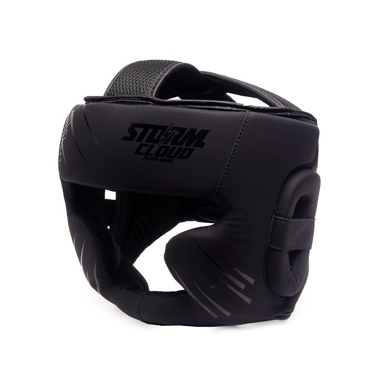 StormCloud Kask Bokserski StarFall Czarno-Czarne