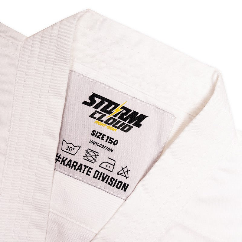 StormCloud Kimono do Karate dla Dzieci Seiken z białym pasem gratis