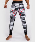 Venum Legginsy treningowe Męskie Electron 3.0 Szaro-Czerwone