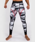 Venum Legginsy treningowe Męskie Electron 3.0 Szaro-Czerwone