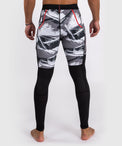 Venum Legginsy treningowe Męskie Electron 3.0 Szaro-Czerwone