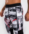 Venum Legginsy treningowe Męskie Electron 3.0 Szaro-Czerwone