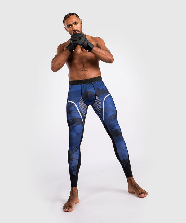 Venum Legginsy Męskie treningowe Electron 3.0 Niebieskie