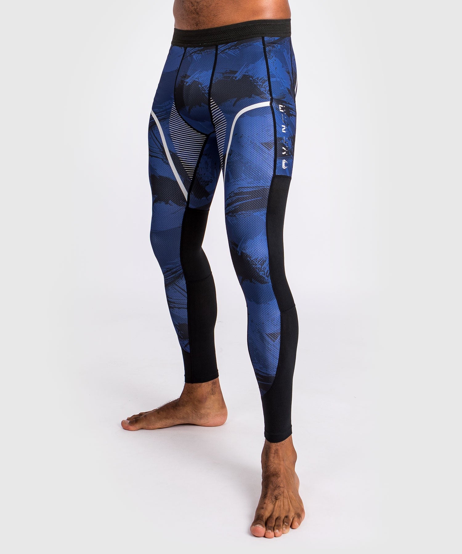 Venum Legginsy Męskie treningowe Electron 3.0 Niebieskie
