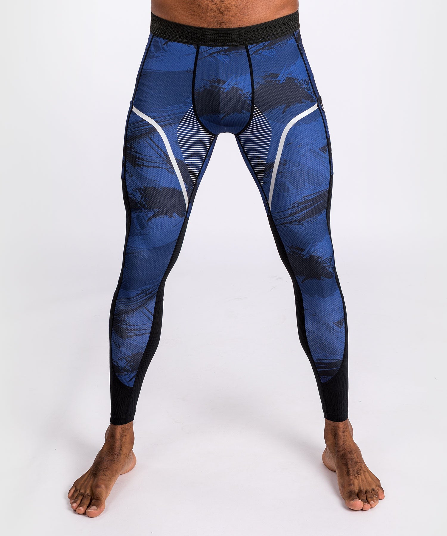 Venum Legginsy Męskie treningowe Electron 3.0 Niebieskie