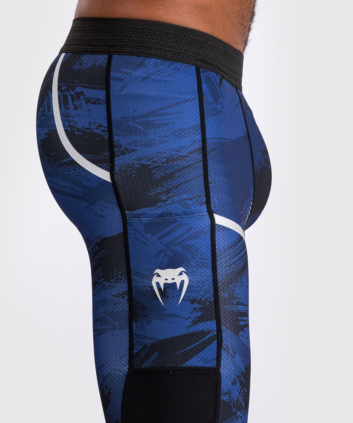 Venum Legginsy Męskie treningowe Electron 3.0 Niebieskie
