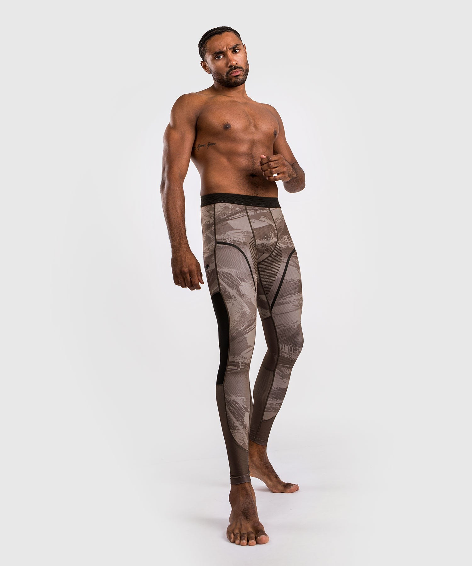 Venum Legginsy Męskie treningowe Electron 3.0 Sand