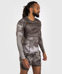 Venum Rashguard Męski Electron 3.0 długi rękaw Sand