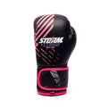 StormCloud Rękawice bokserskie dla dzieci Lynx czarno-różowe 6oz