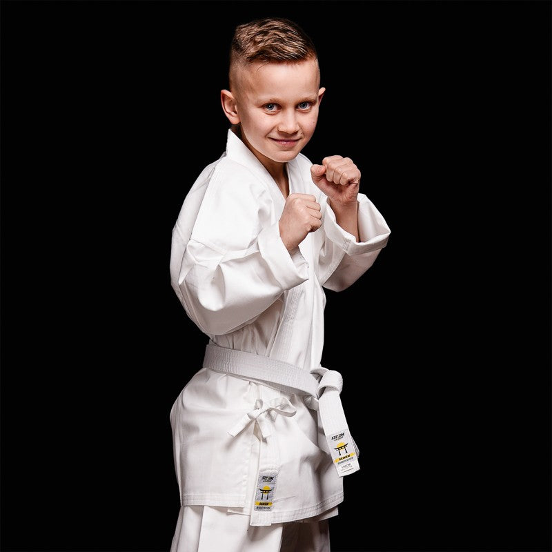 StormCloud Kimono do Karate dla Dzieci Seiken z białym pasem gratis