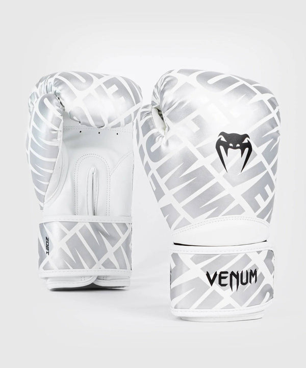 Venum Rękawice Bokserskie Contender 1.5 XT Biało-Srebrne