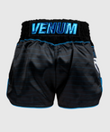 Venum Attack Spodenki do Muay Thai Czarno-Niebieskie