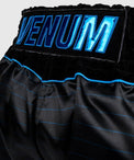 Venum Attack Spodenki do Muay Thai Czarno-Niebieskie