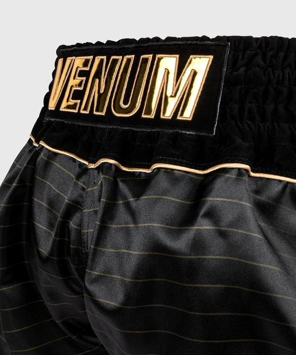 Venum Attack Spodenki do Muay Thai Czarno-Szare