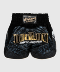 Venum Attack Spodenki do Muay Thai Czarno-Szare