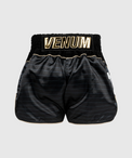 Venum Attack Spodenki do Muay Thai Czarno-Szare