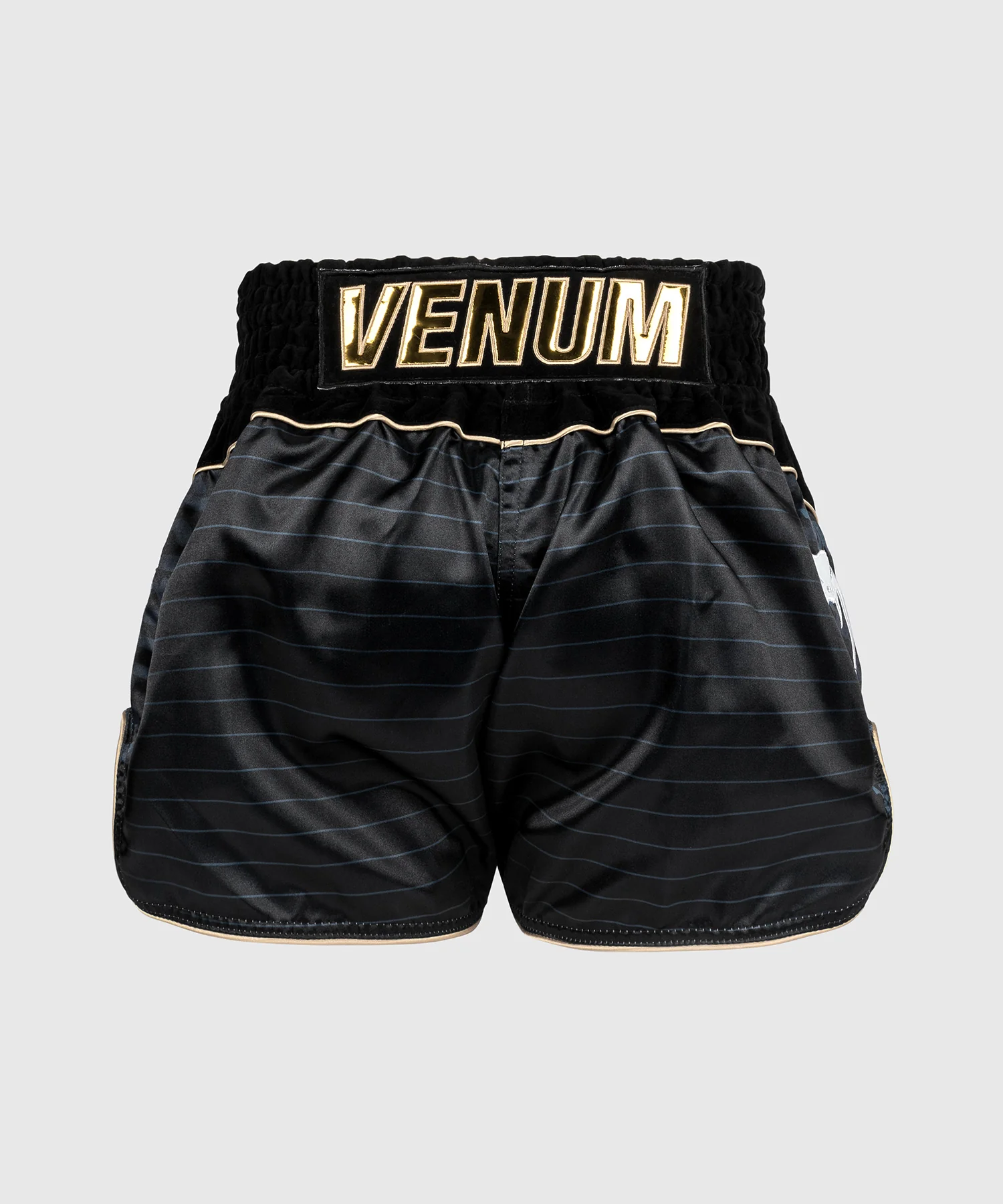 Venum Attack Spodenki do Muay Thai Czarno-Szare
