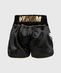 Venum Attack Spodenki do Muay Thai Czarno-Złote