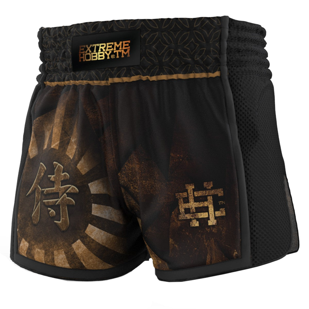 Extreme Hobby Spodenki do Muay Thai BUSHIDO czarne