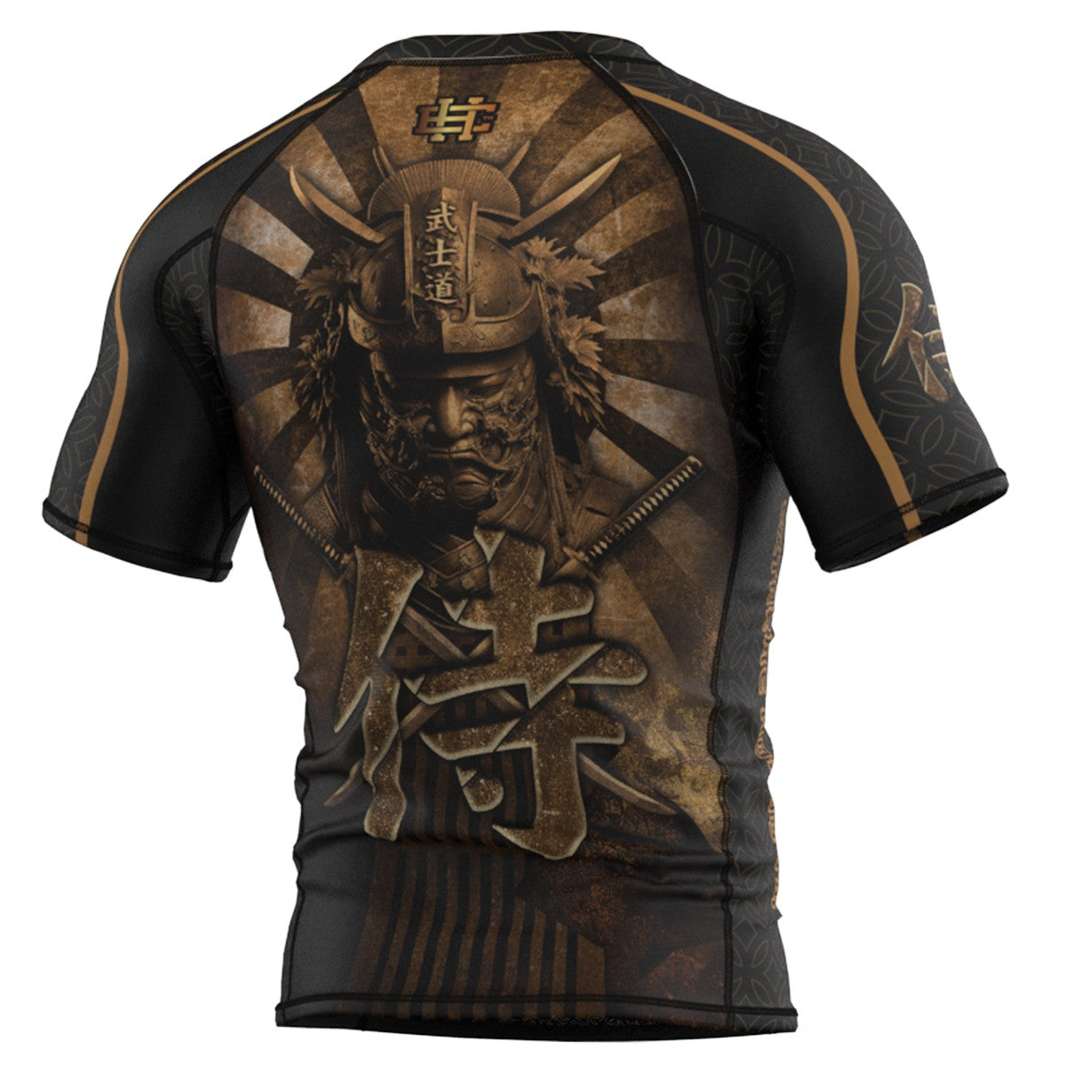Extreme Hobby Rashguard Męski krótki rękaw BUSHIDO