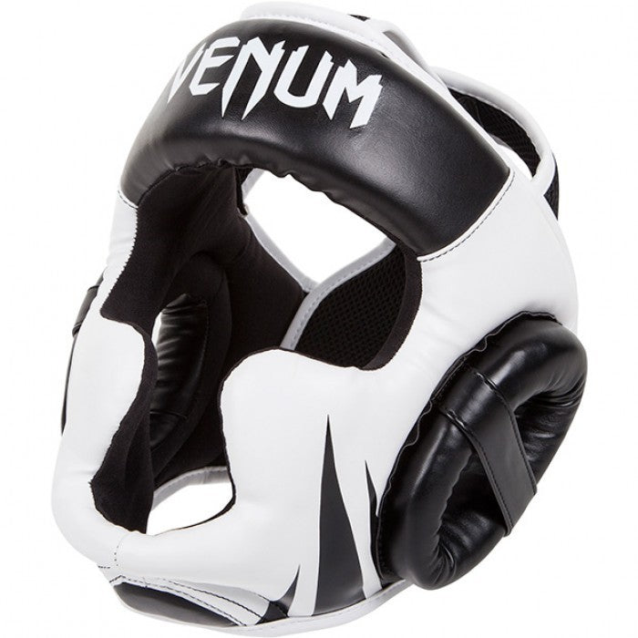 Venum Kask Bokserski Sparingowy Challenger 2.0 Czarny/Biały
