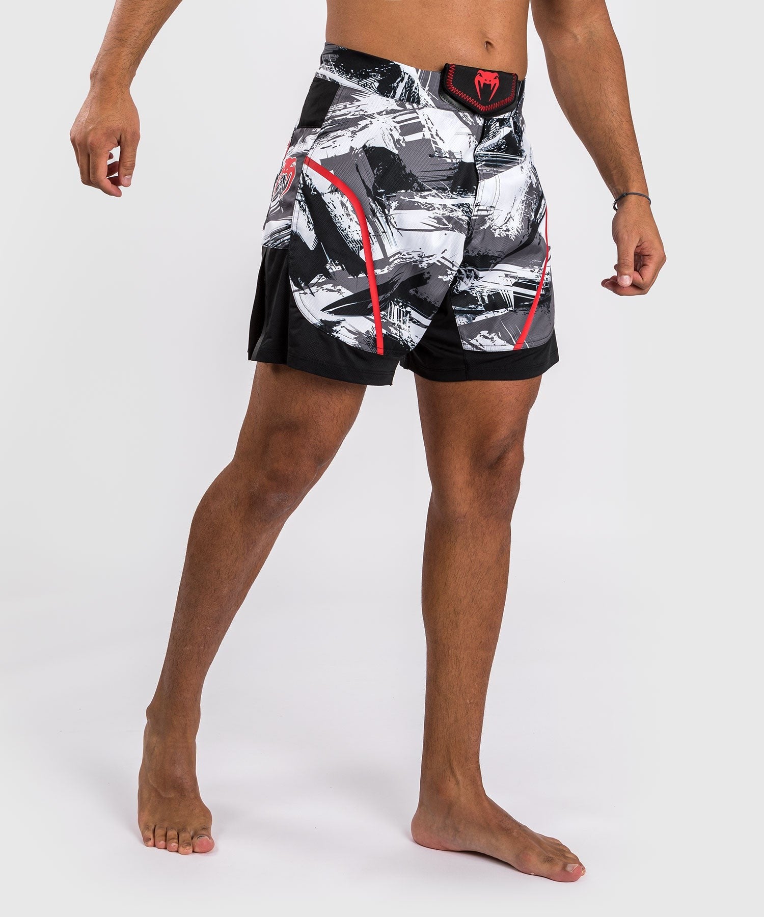 Venum Spodenki MMA Electron 3.0 Szaro-Czerwone