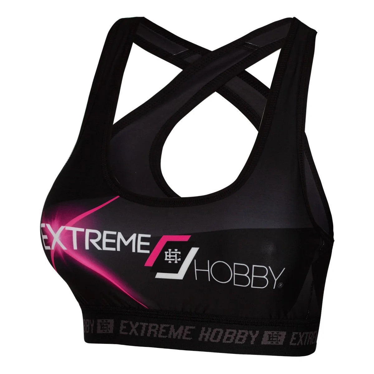 Extreme Hobby Top Damski MT SPORT Czarny/Różowy