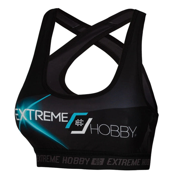 Extreme Hobby Top Damski MT SPORT Czarny/Turkusowy