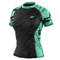 Extreme Hobby Rashguard Damski NEO Krótki Rękaw Miętowy