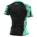 Extreme Hobby Rashguard Damski NEO Krótki Rękaw Miętowy