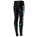 Extreme Hobby Legginsy Sportowe Damskie MT Sport Turkusowe